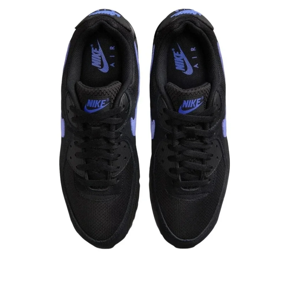Nike Air Max 90 Mens Size 10 Running Shoes Sneakers Black Sapphire DM0029 021
